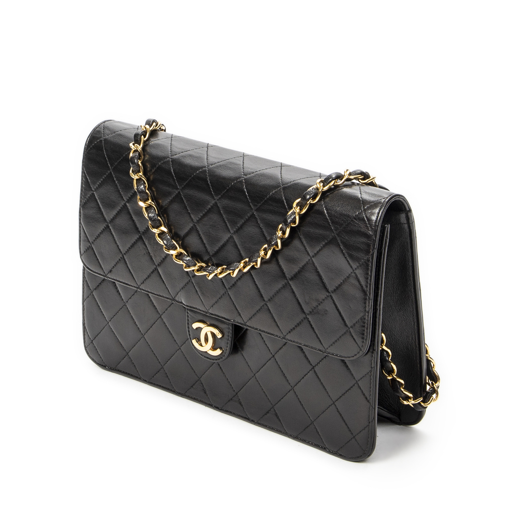 Chanel Vintage Push Lock Straight Flap - Picture 2 of 10